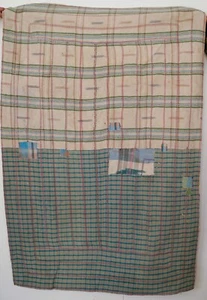 Multi Color High Quality Handmade Indian Vintage Kantha Quilts Bedding Blankets - Picture 1 of 3