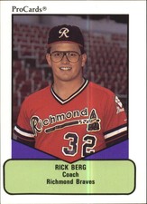 1990 ProCards AAA #423 Rick Berg CO