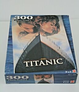 New Sealed 300 Piece Jigsaw Puzzle, Titanic Movie Poster Image, 2 Ft x 3 Ft Size