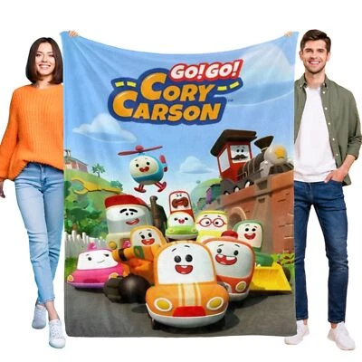 Go Go Cory Carson Super Soft Flannel Throw Blanket for Bed Sofa All Season Gifts - Image 1 of 4