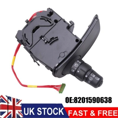For Renault Clio MK3 Modus Kangoo Headlight Switch Light Indicator Stalk UK - Image 1 of 4