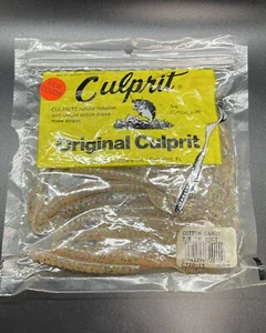 Hard Color Culprit Original Fishing Lure 7.5” New Color Cotton Candy 20 Ct. - Picture 1 of 2