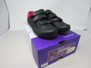 NEW Liv Regalo Clipless Road Bike Bicycle Cycling Shoes Black/Fuschia EU 37 - Picture 1 of 18