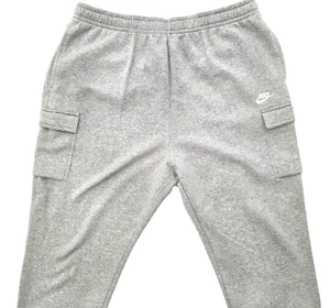 Felpa Nike uomo 4XL grigia vestibilità standard gamba conica sneaker lunghezza 40x27 nuova - Foto 1 di 13