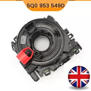 5Q0953549D Steering Wheel Angle Sensor Slipring Clock Cruise Control Spring Unit - Picture 1 of 6