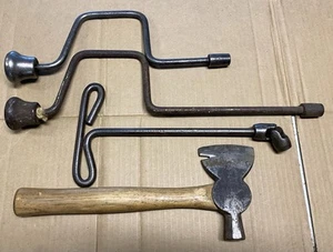 Lot old Vintage Garage Hand Tool ,Walden Worcester Antique Mechanic stuff#R - Picture 1 of 10