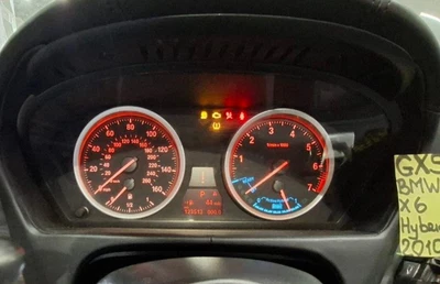 2010-2011 BMW E72 X6 HYBRID INSTRUMENT CLUSTER GAUGE SPEEDOMETER 9216664 - Image 1 of 4