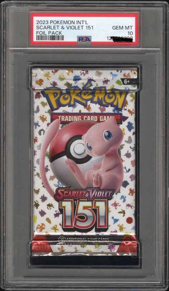 PSA 10 GEM MINT Scarlet & Violet 151 SEALED Booster Pack Pokemon - Image 1 of 1