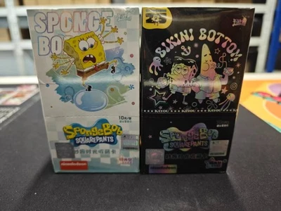 [Total 2 Boxes] KAYOU SpongeBob SquarePants Vol 1 - Vol 2 Booster Box New!!! - Image 1 of 4