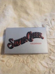 Rare Vintage Colorado Matchbook Silver Creek Matchbox Full Unstruck - Picture 1 of 3
