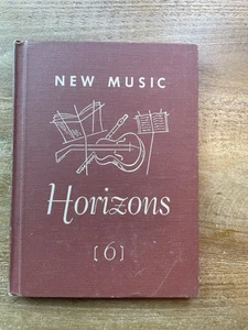 New Music Horizons 6 - 1953 Children's Music Textbook songs - Silver Burdett Co - Imagen 1 de 4