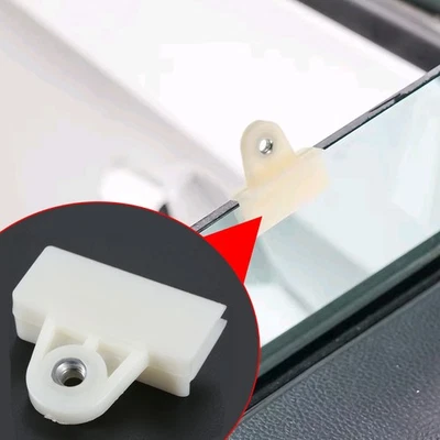 2 peças para Nissan D21 Frontier picape porta janela vidro suporte clipes de suporte - Imagem 1 de 4