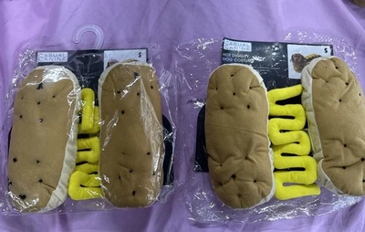 Lot of 2 Casual Canine Hot Diggity Dog with Mustard Costume for Dogs, 12" Small - Image 1 of 4