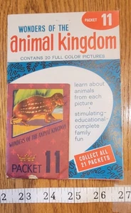 Vintage, Wonders of the Animal Kingdom, Paket 11 von 20 vollfarbigen Tierbildern - Bild 1 von 1