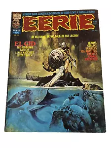 Eerie #66 Warren Horror Cómic Revista Longitud Libro El Cid Edición Sanjulian - Imagen 1 de 8