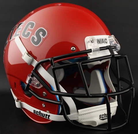 *CUSTOM* SAN DIEGO STATE AZTECS NCAA Schutt XP GAMEDAY Replica Football Helmet Cover