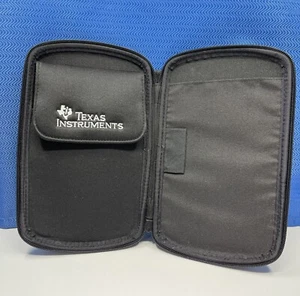 Texas Instruments Calculator Case Five Star Gray Zipper - Picture 1 of 6