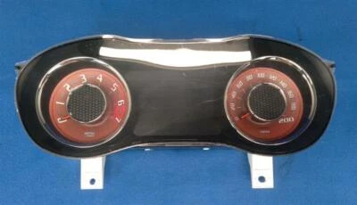 Cuadro de instrumentos Dodge SRT Hellcat Challenger 2015-2021 con inserciones rojas 108969 Foto 1 de 4
