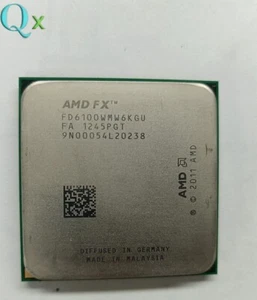 AMD FX-6100 Socket AM3+ CPU Processor 6C 3.3 GHz FD6100WMW6KGU  - Picture 1 of 2