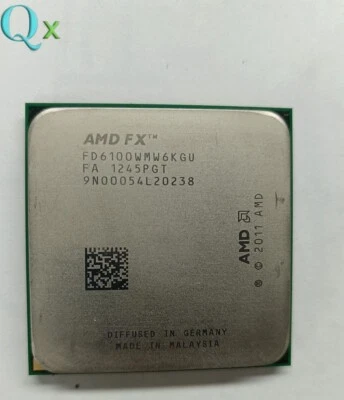 AMD FX-6100 Socket AM3+ CPU Processor 6C 3.3 GHz FD6100WMW6KGU  - Image 1 of 2