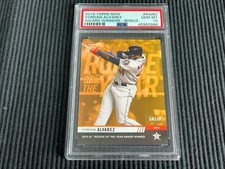 2019 TOPPS NOW #AWB2 YORDAN ALVAREZ *AWARD WINNER BONUS PSA 10 GEM MINT*  ASTROS