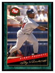 1994 Post Cereal Baseball Kirby Puckett #4