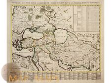 Large original map of Persia, l'Histoire de l'Empire d'Orient, Chatelain 1720