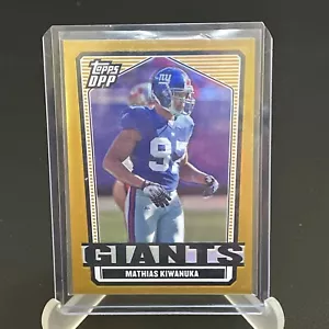 2007 Topps Draft Picks & Prospects #98 Mathias Kiwanuka New York Giants 04/25 - Picture 1 of 3