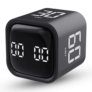 Productivity Timer Flip Gravity Sensor Cube Timer Countdown & Countup - Picture 1 of 18