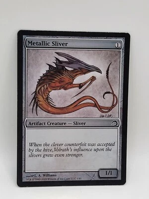 MTG Metallic Sliver Premium Deck Series: Slivers 1/41 Foil Common Foil  - Image 1 of 2