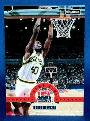 1994 Skybox USA Basketball Shawn Kemp Best Game #15 - Image 1 of 2