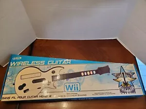 Intec Rock Icon Guitar wii White Open Box - Picture 1 of 7