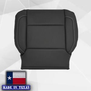 Driver Bottom LEATHER Seat Cover For 2015 2016 2017 2018 2019 GMC Sierra Denali 