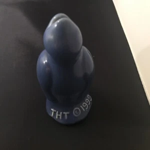 Pie Bird Vent Funnel 1999 Blue Pottery THT Tender Heart Treasures - Picture 1 of 3