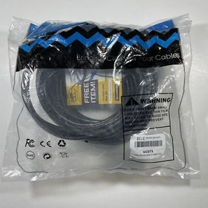 UCC 75ft Cat 6 Networking RJ-45 Ethernet Cable - White - Picture 1 of 2