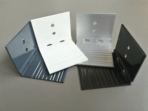 End Angle/Holding Angle for Bridge Plates/Hollow Chamber Plates 4 Colors - Picture 1 of 9