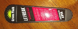Green Flash Brewing Co. Le Freak Belgian Hybrid Ale Beer Wood Tap Handle - Picture 1 of 6