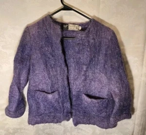 Andrew Stewart Lavendel Mohairjacke Schottland - Bild 1 von 16