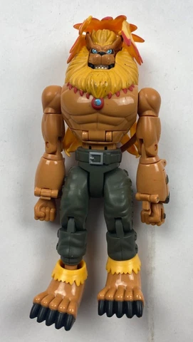 HTF 2001 Bandai Digimon Digivolving Leomon SaberLeomon Action Figure Cover