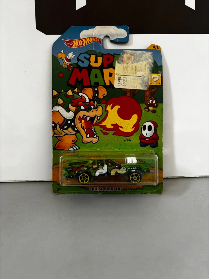 Hot Wheels Super Mario Bowser Cruise Bruiser - Immagine 1 di 1