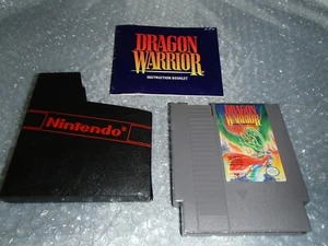Dragon Warrior Original Nintendo Entertainment System 1989 Made in Japan - Picture 1 of 3