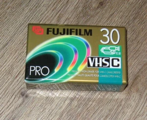 new sealed! FujiFilm video cassette VHS-C camcorder PRO 30 - Picture 1 of 2