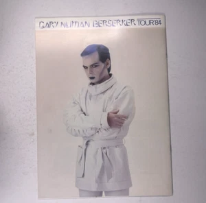 Gary Numan Programme Original Concert Souvenir Berserker Tour 1984 - Picture 1 of 13