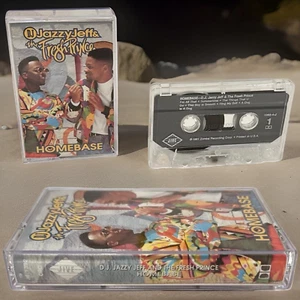 •D.J. JAZZY JEFF AND THE FRESH PRINCE ~ HOMEBASE• (1991 OG PRESS) (CASSETTE) (2) - Picture 1 of 6