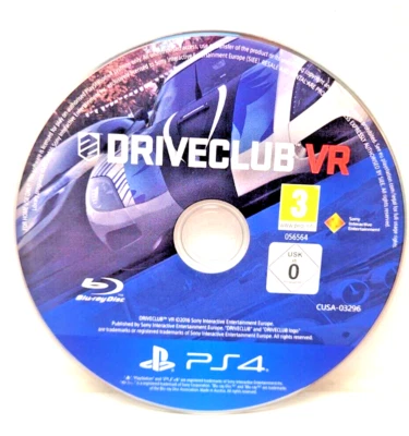 Juego PS4 DriveClub VR PSVR (requiere VR) SOLO DISCO barato Foto 1 de 4