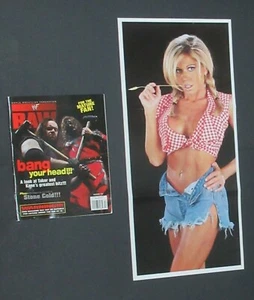 WWE Raw December 1998 Magazine Marlena Strong WWF Diva Poster Undertaker Kane - Bild 1 von 6
