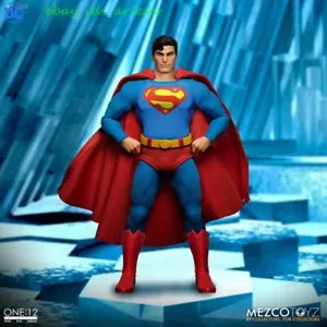 Figura de acción Perfect Mezco Toyz 1/12 Superman: Man of Steel nuevos juguetes en stock - Imagen 1 de 7