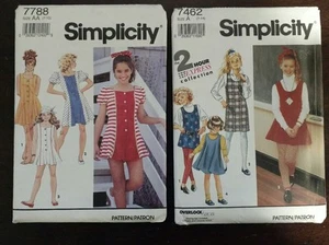 Konvolut (2) Vintage Simplicity 7462 & Simplicity 7788 Schnittmuster - Bild 1 von 3