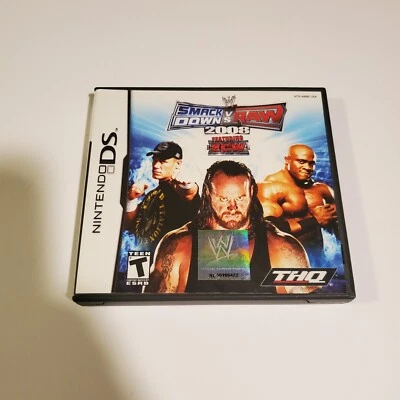 WWE SmackDown vs. Raw 2009 featuring ECW (Nintendo DS, 2008) ☆ Complete ☆ - Image 1 of 4