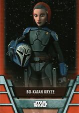 Star Wars Holocron 2020, Bo-Katan Kryze Orange Base Parallel Card MD-2 #46/99